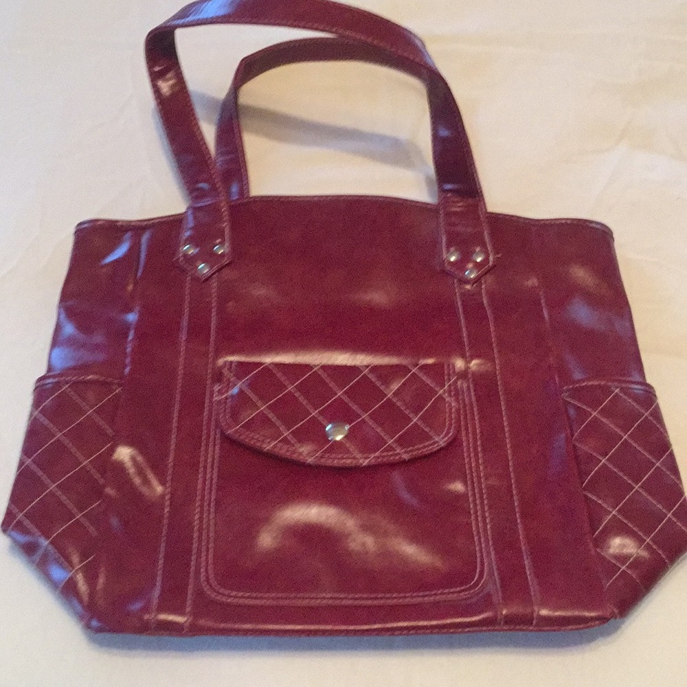 Beautiful deep red bag/purse